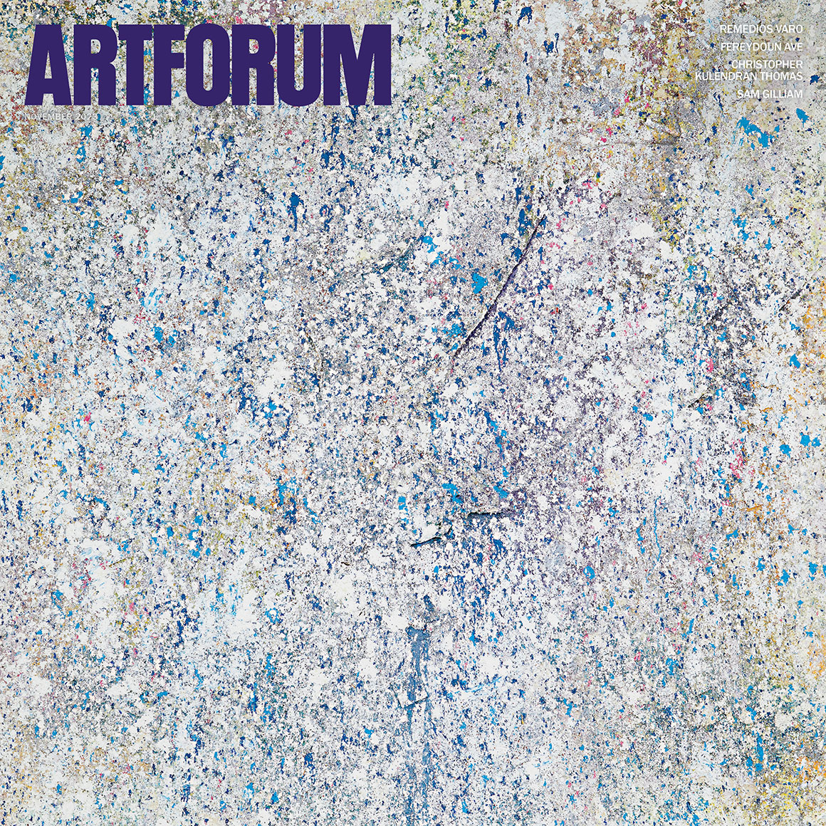 November 2023 Cover Sam Gilliam