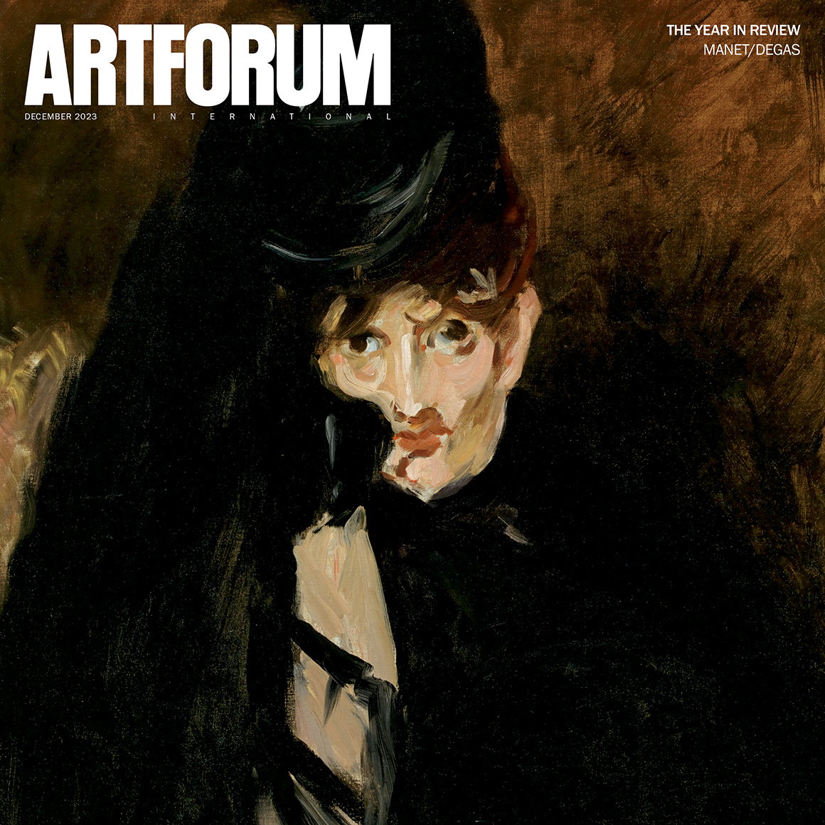 Édouard Manet, Berthe Morisot in Mourning (detail)
