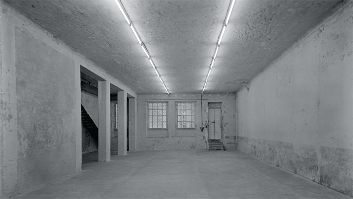 Michael Asher, no title, 1973. Installation view, Galleria Franco Toselli, Milan. Photo: Giorgio Colombo.