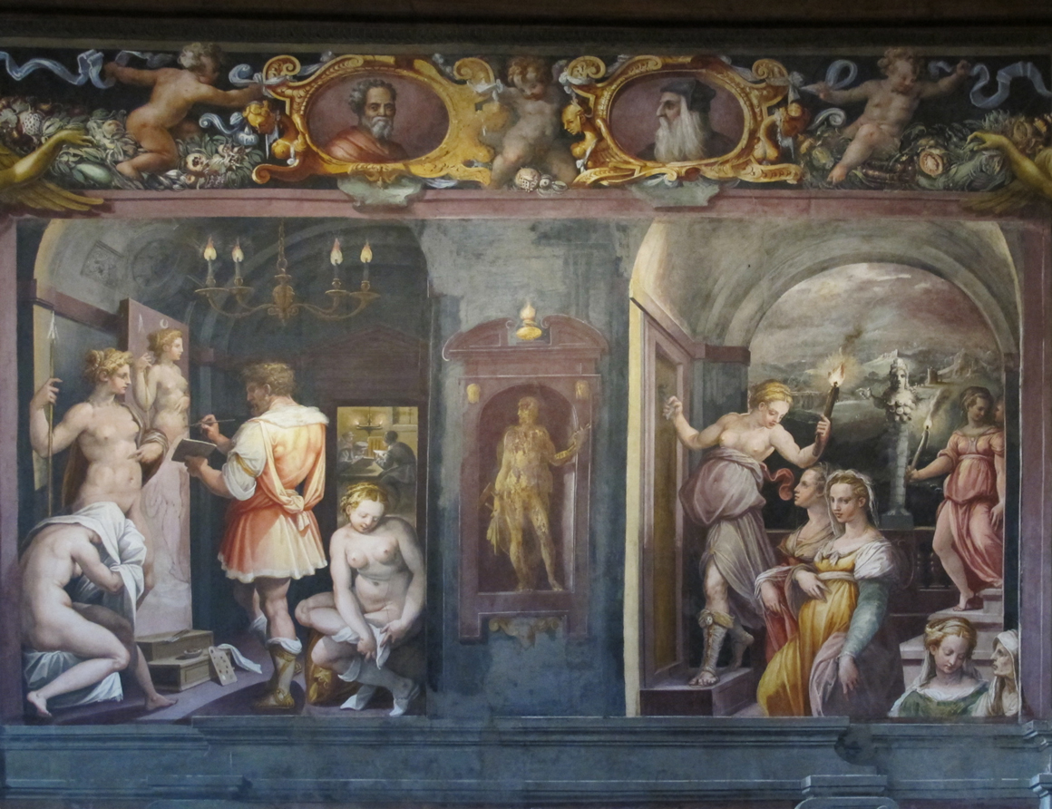 Fresco by Giorgio Vasari in Florence