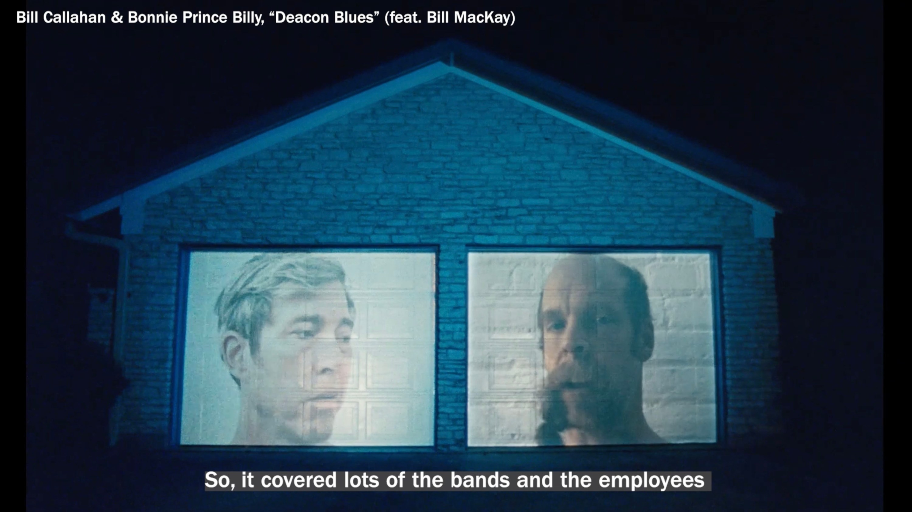 Bill Callahan and Will Oldham
