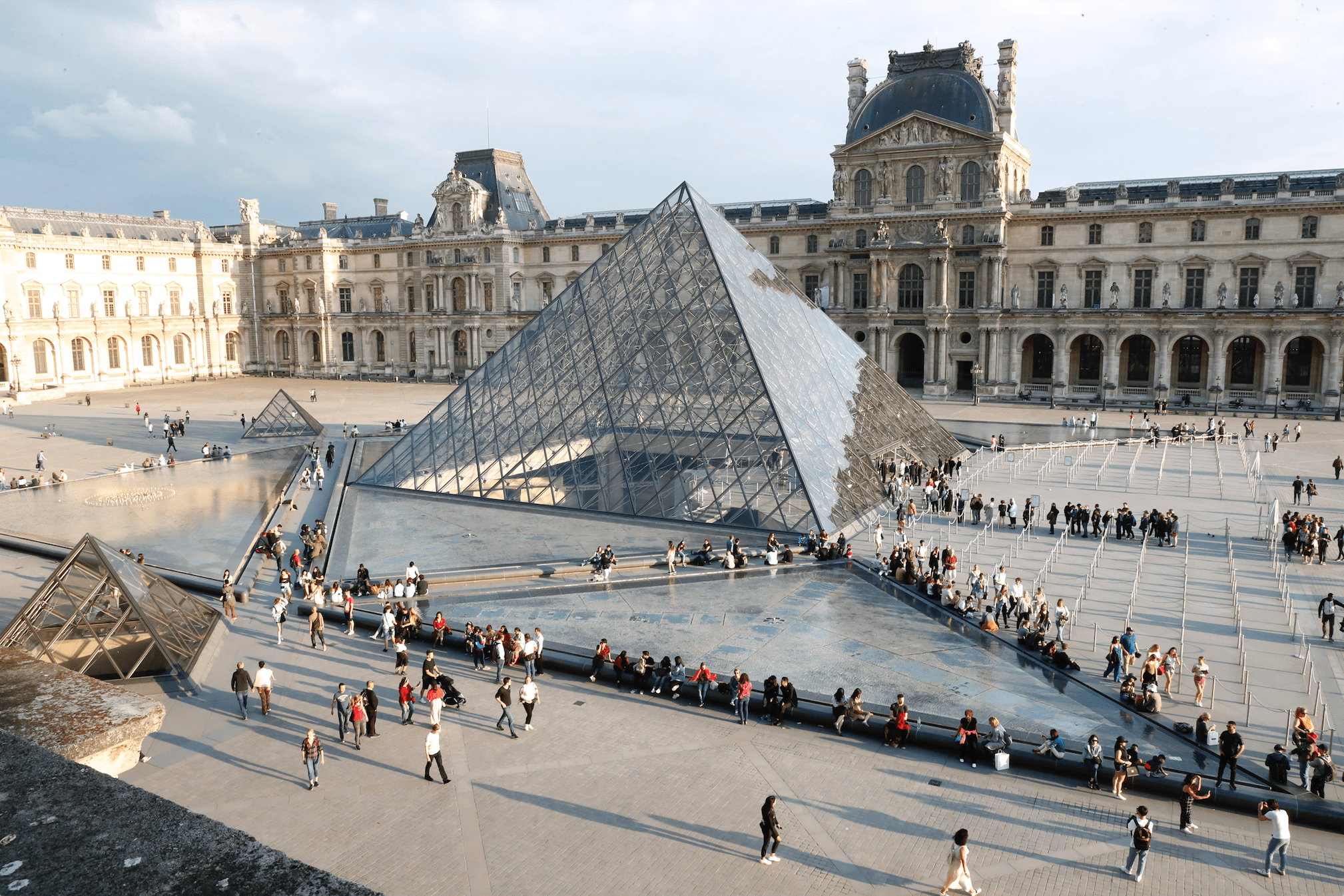 The Louvre Museum.