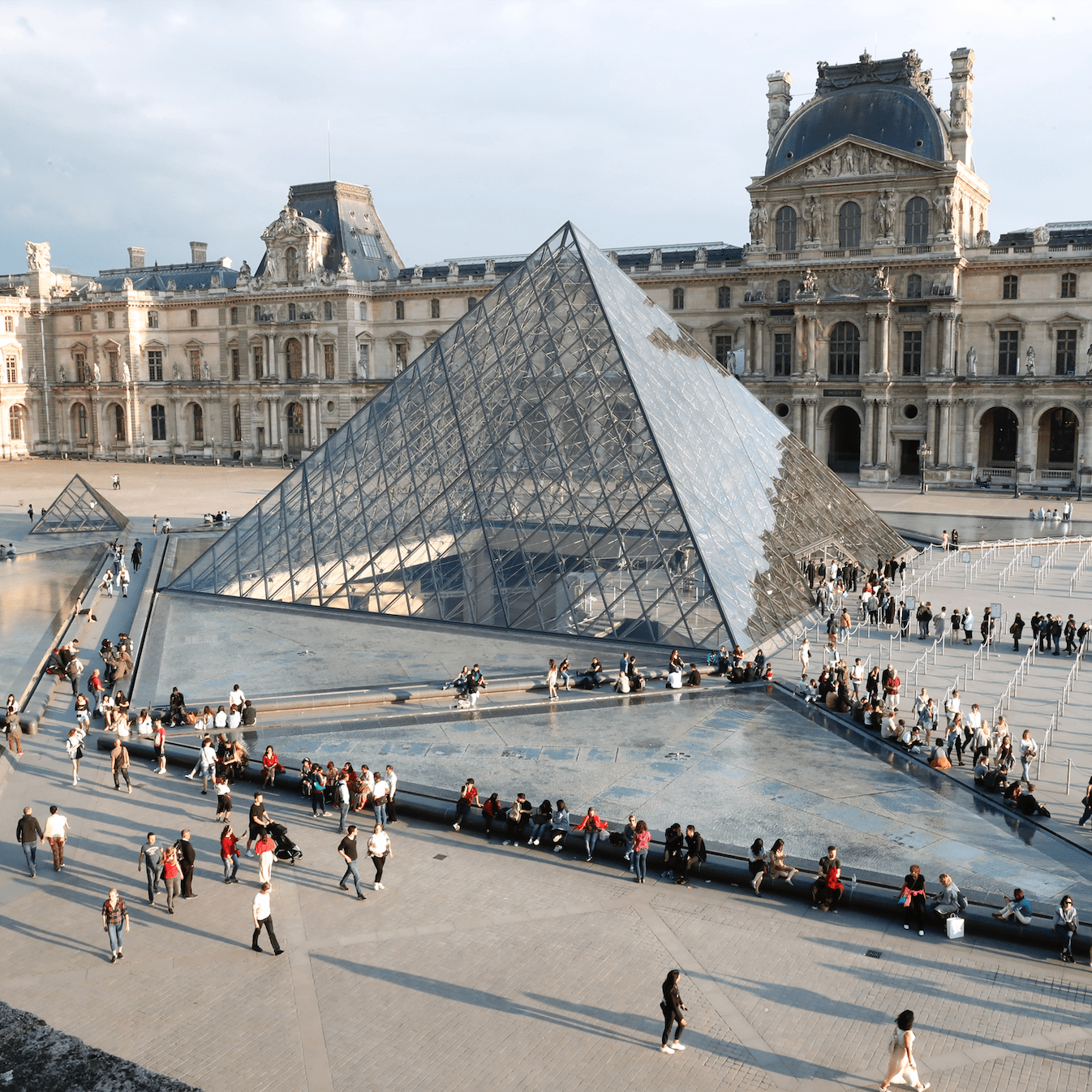 The Louvre Museum.
