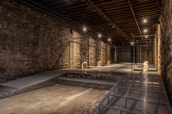 View of “Azza El Siddique: Echoes to Omega,” 2024–25.